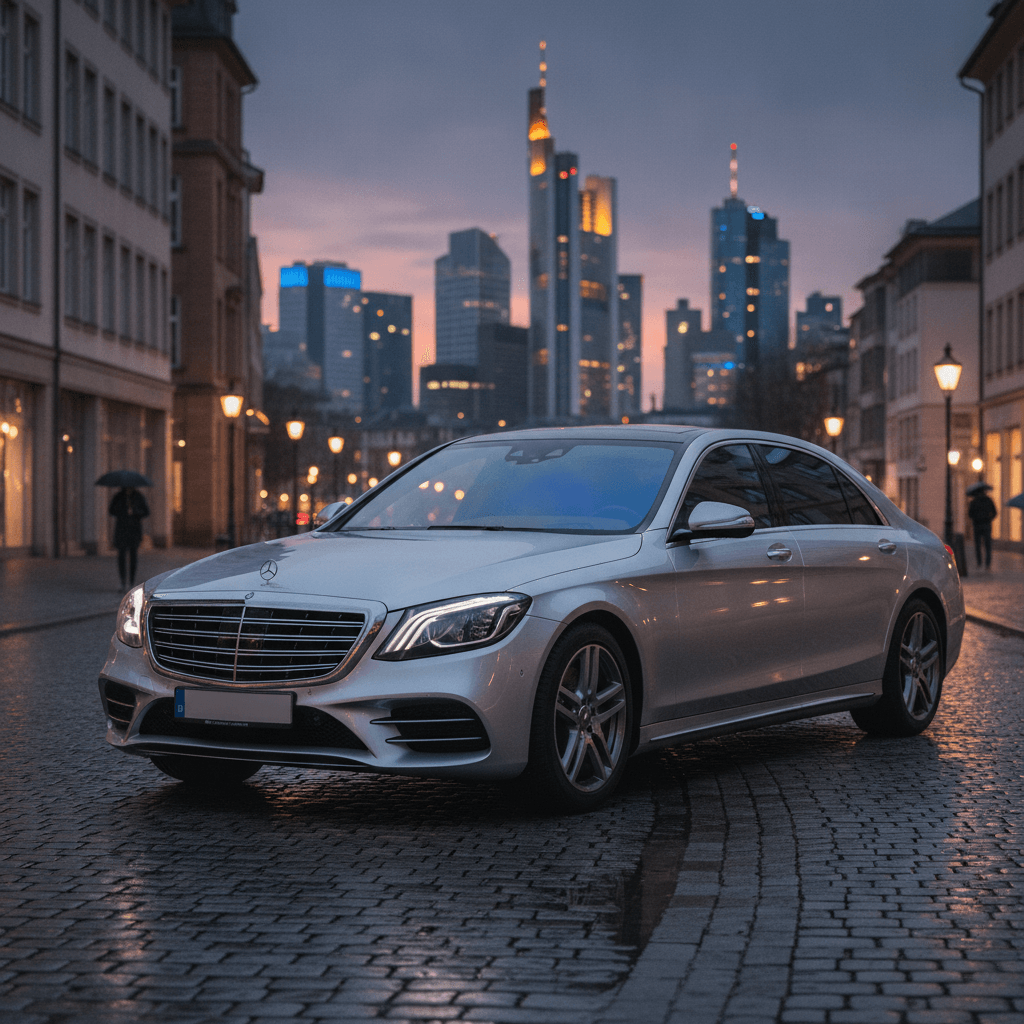 Luxusauto in Frankfurt